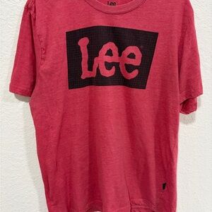 Lee Red Men's T-Shirt